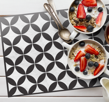 Placemat cementtegel patroon - TenStickers