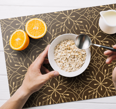 Placemat elegante bloesem idee - TenStickers
