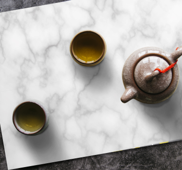 Placemat elegante marmerlook oppervlak - TenStickers