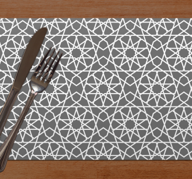 Placemat geometrisch patroon rechthoekig - TenStickers