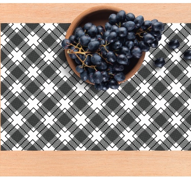 Placemat geometrische textuur oppervlak - TenStickers