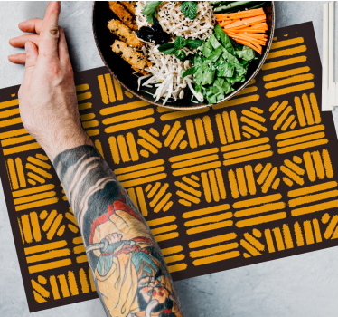 Placemat met gestructureerd patroon oppervlak - TenStickers