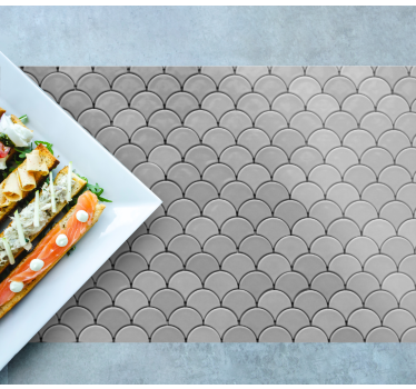 Placemat met golvend patroon oppervlak - TenStickers