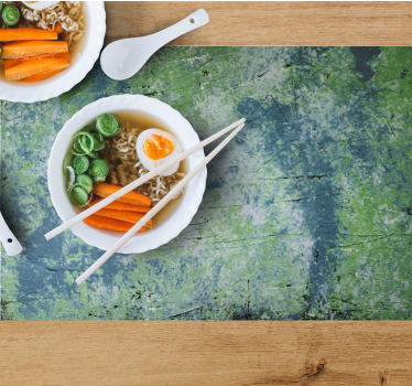 Placemat met grunge textuur oppervlak - TenStickers