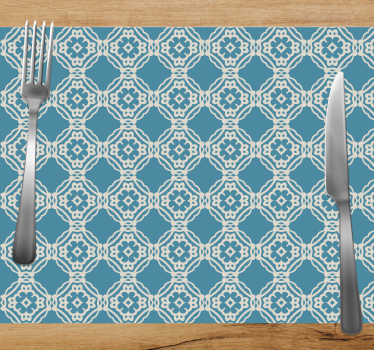 Placemat met ingewikkeld patroon overlay - TenStickers