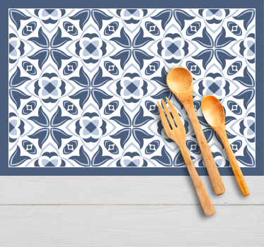 Placemat met verfijnd botanisch motief - TenStickers