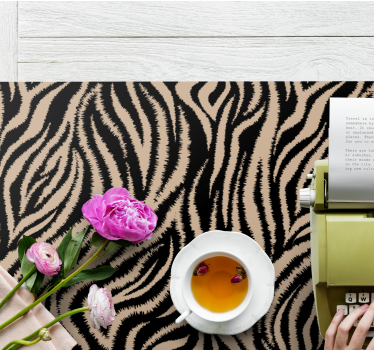 Placemat met zebra patroon oppervlak - TenStickers