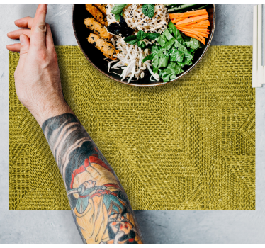 Placemat textuur groen oppervlak - TenStickers