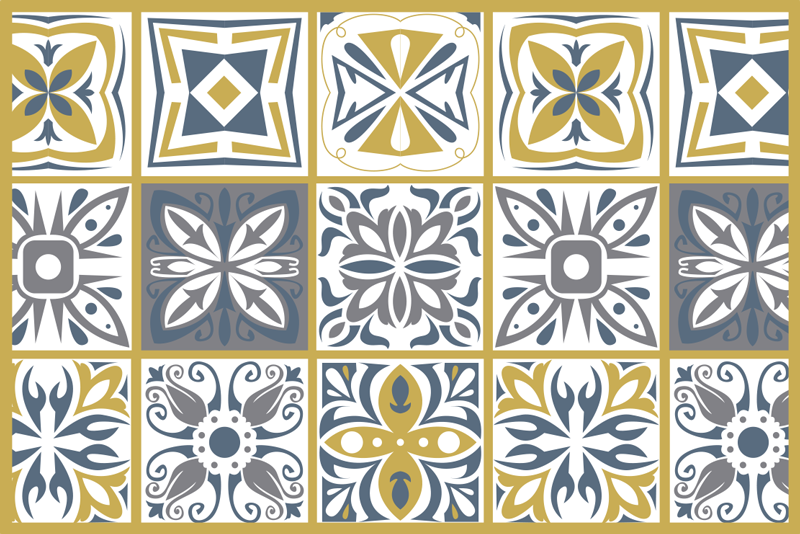 Klassieke vintage originele placemat - TenStickers