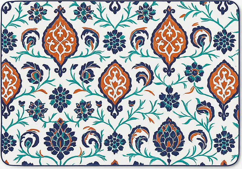 Originele placemat kleurrijke geometrische bloem mandala's - TenStickers