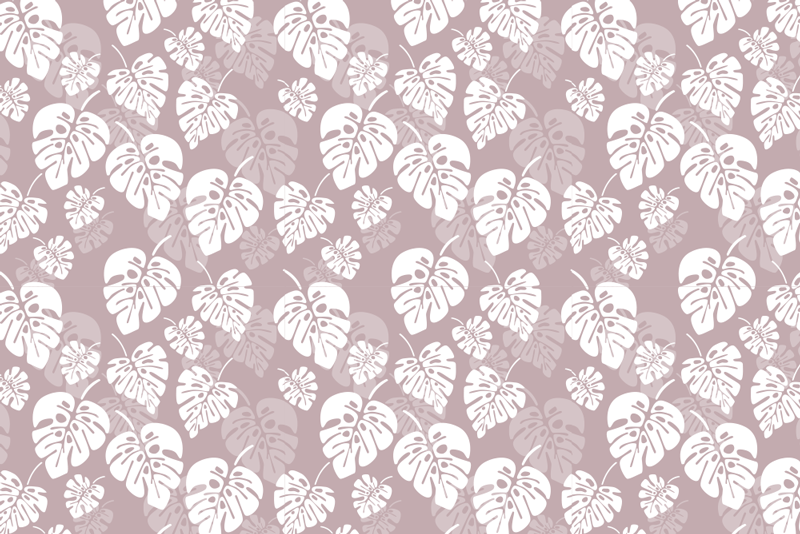 Placemat tropisch blad ontwerp - TenStickers