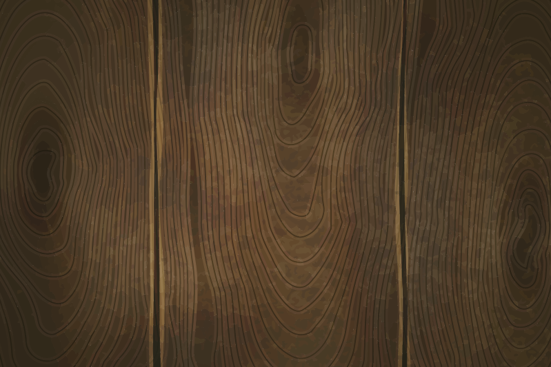 Placemat met natuurlijk houtpatroon - TenStickers