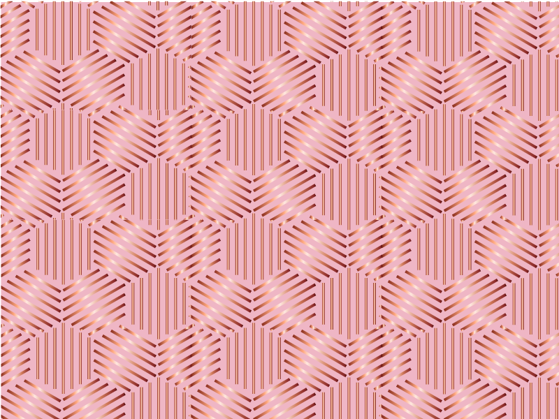 Placemat geometrische schikking plaatsing - TenStickers