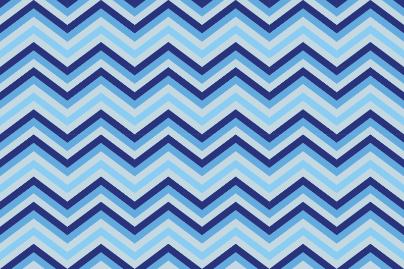 Placemat chevron patroon oppervlak - TenStickers