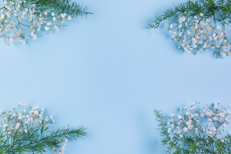 Originele placemat bloemige tafelaccent - TenStickers