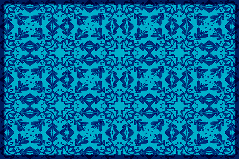 Placemat elegante botanische idee - TenStickers