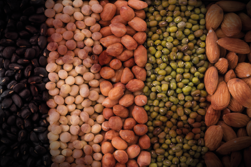 Placemat gemengde noten variëteit - TenStickers