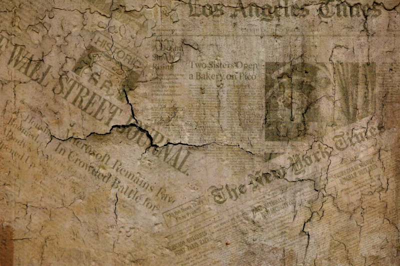 Placemat gebroken papieren oppervlak - TenStickers