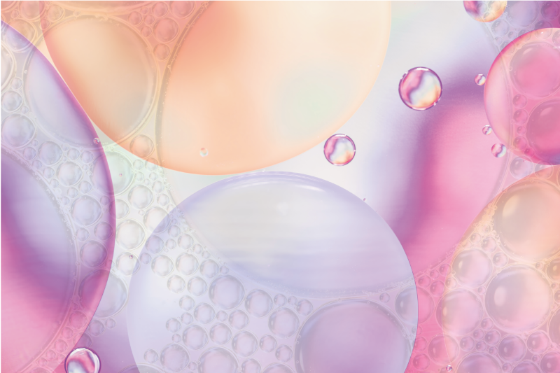 Placemat sprankelend kleurrijk oppervlak - TenStickers