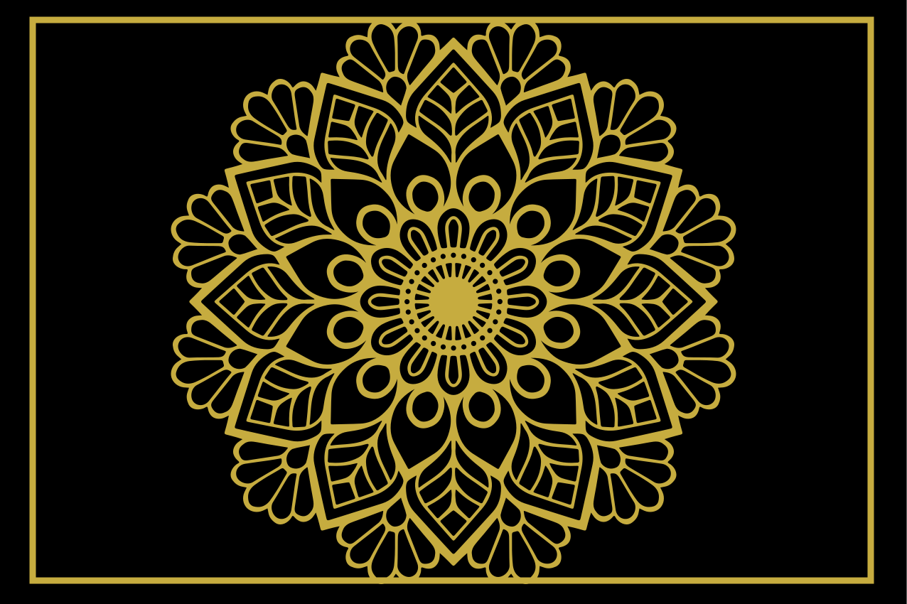 Elegante placemats met gracieuze botanische elementen - TenStickers