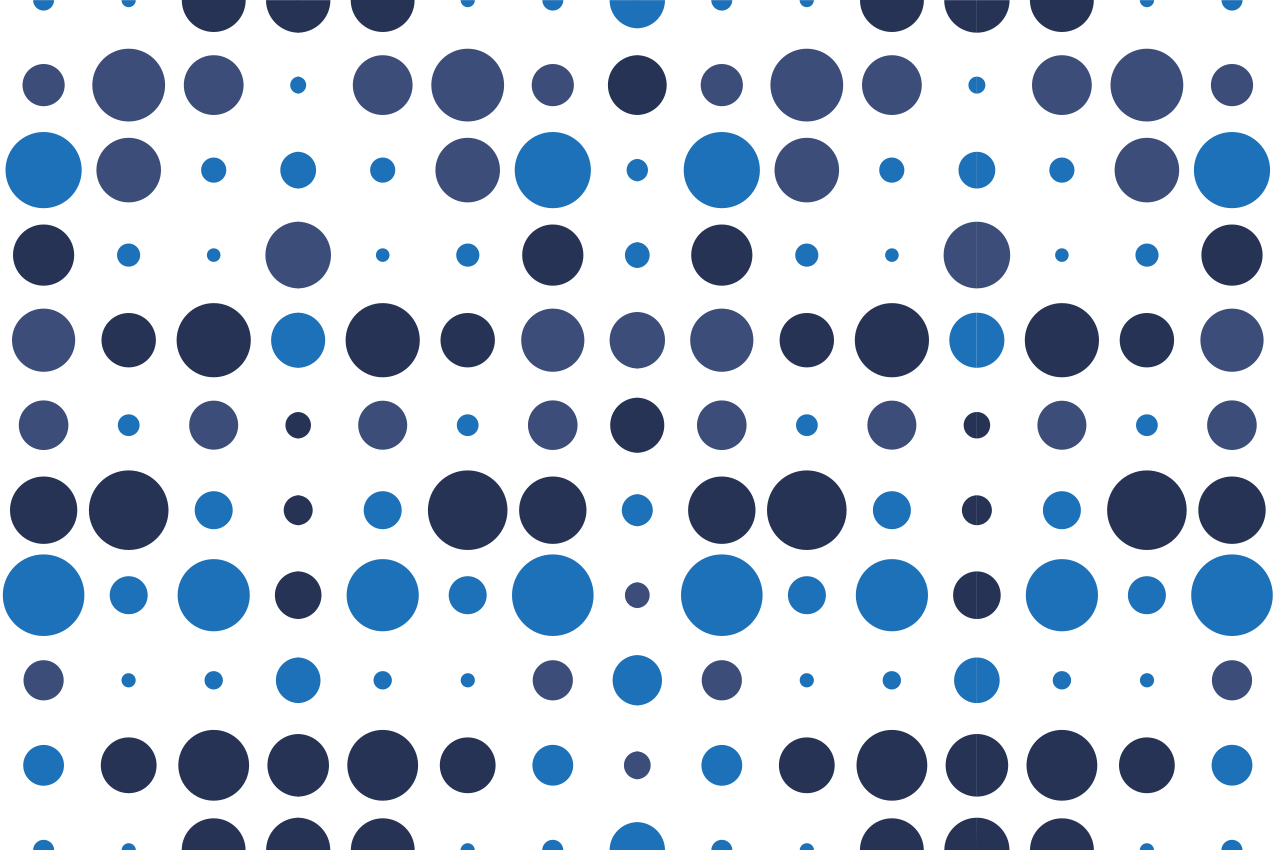 Placemat met cirkelpatroon oppervlak - TenStickers