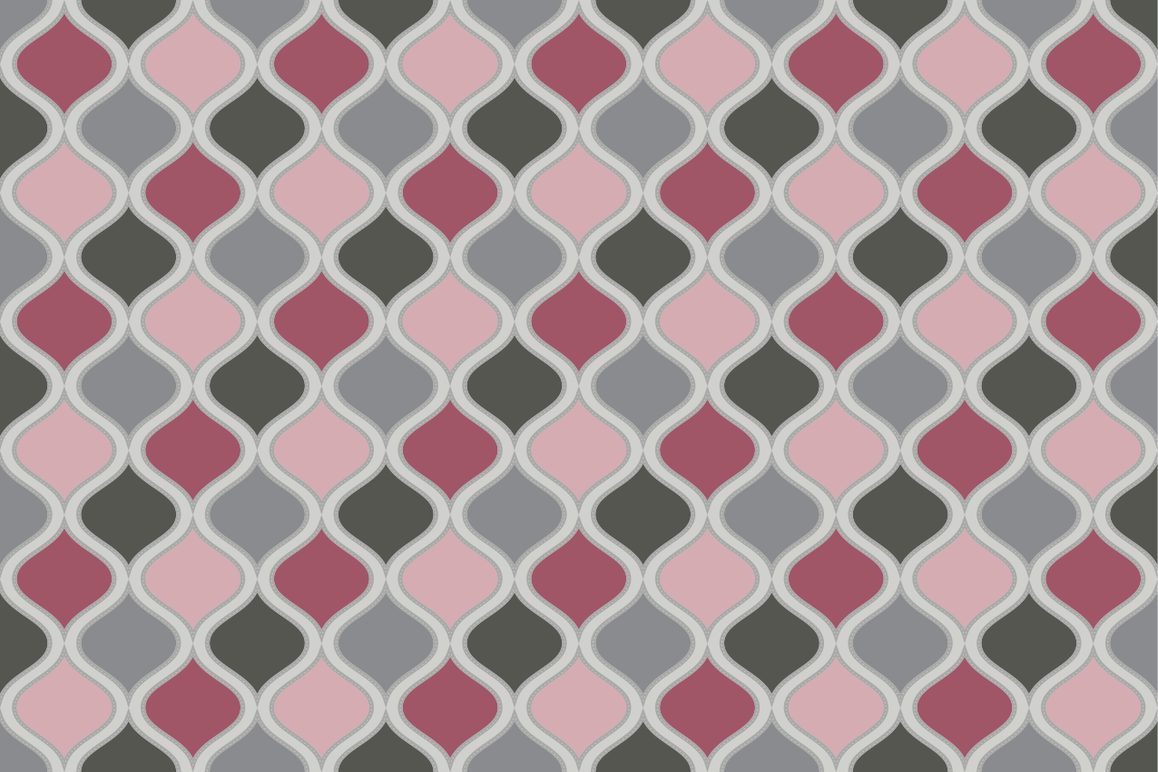 Placemat kleurrijke patroonstructuur - TenStickers