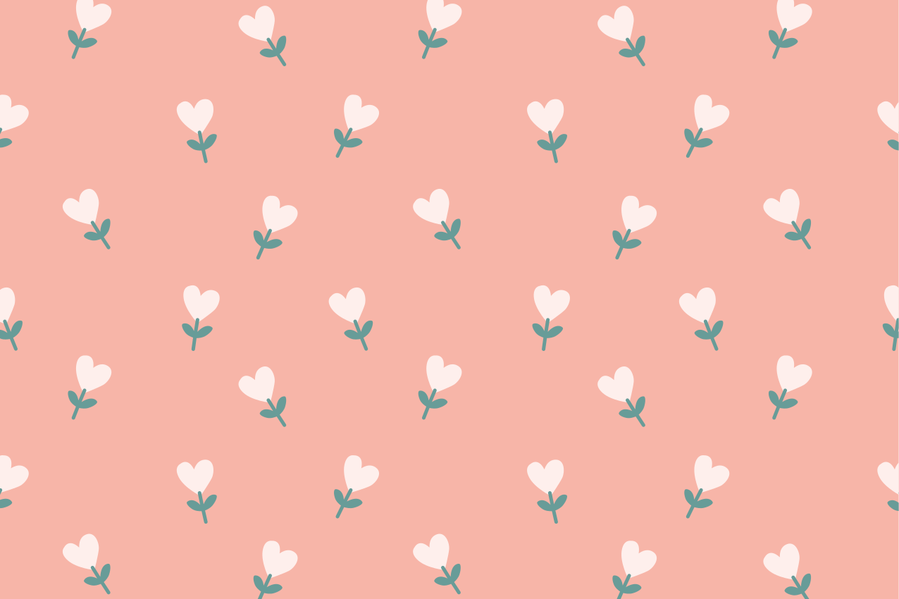 Originele placemat met charmant bloemmotief - TenStickers