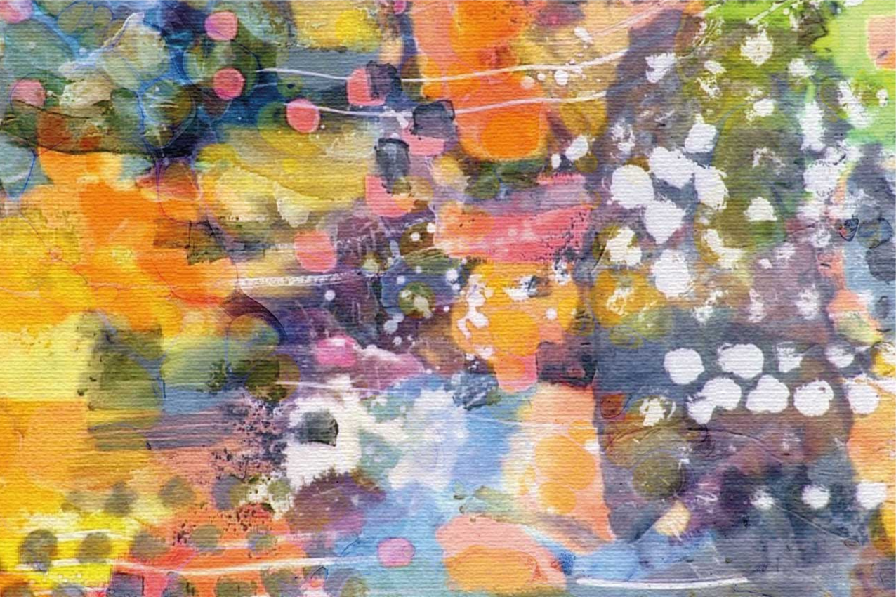 Placemat levendige kleurenexplosie - TenStickers