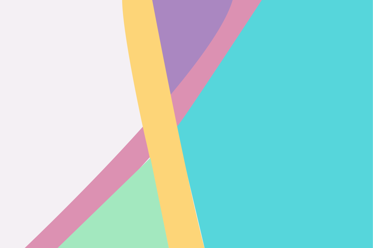 Moderne placemat abstract kleurrijke lagen - TenStickers