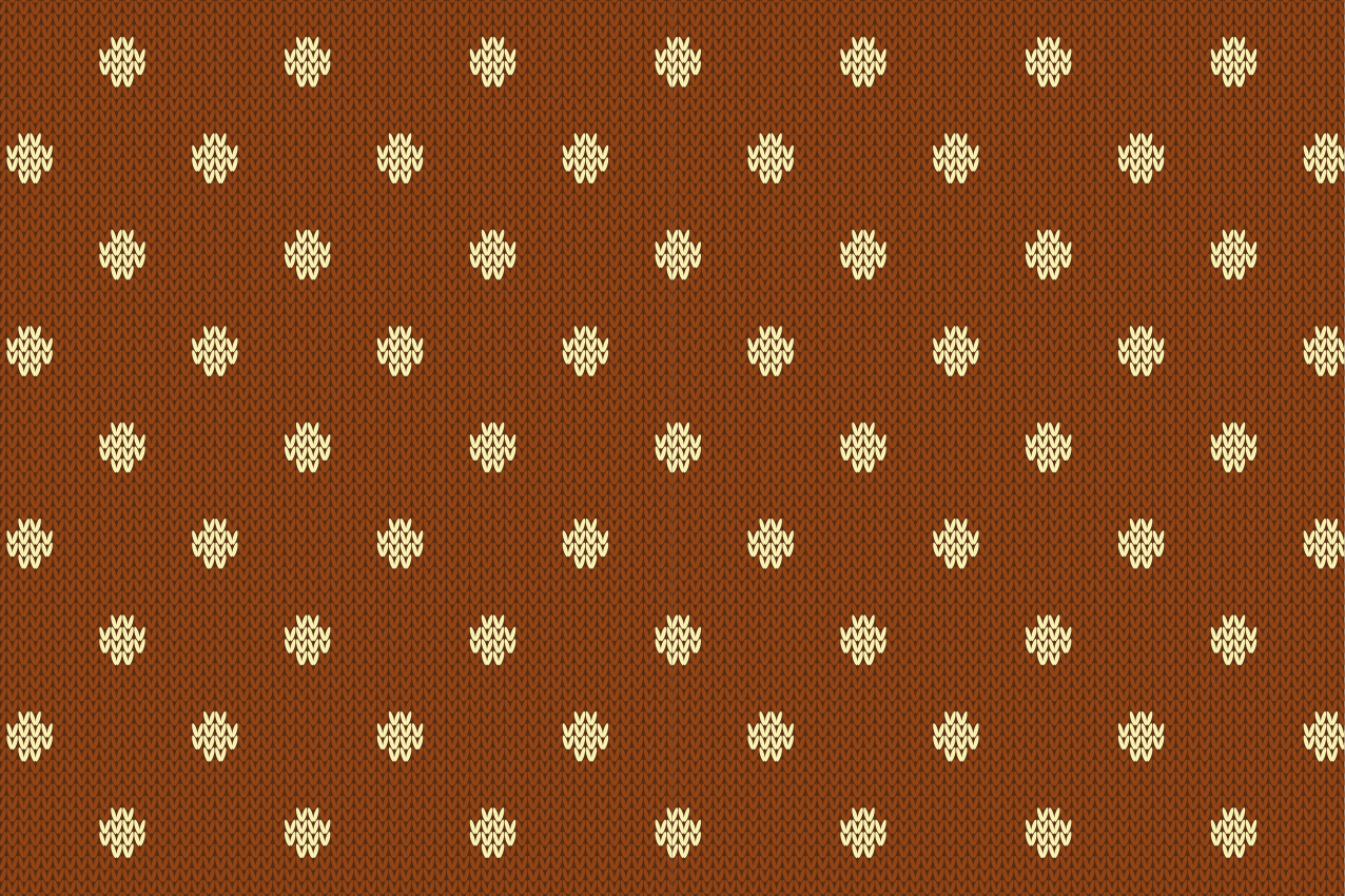 Placemat met gestructureerd stippenpatroon - TenStickers