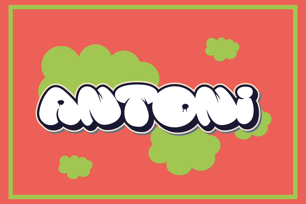 Placemat met naam persoonlijke leuke naam - TenStickers