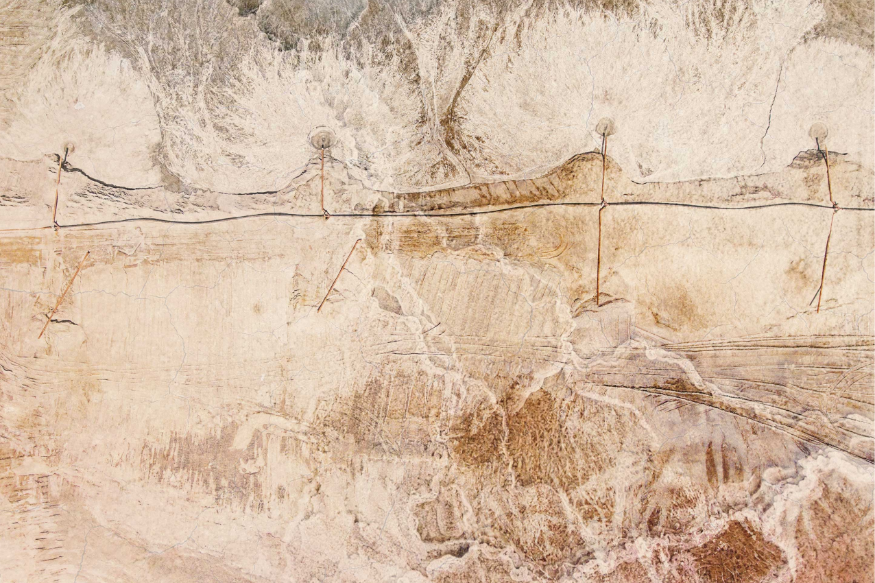 Placemat met organische houtafwerking - TenStickers