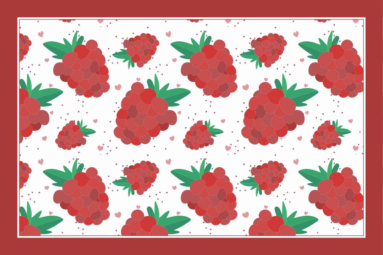 Originele placemat stijlvolle komset - TenStickers