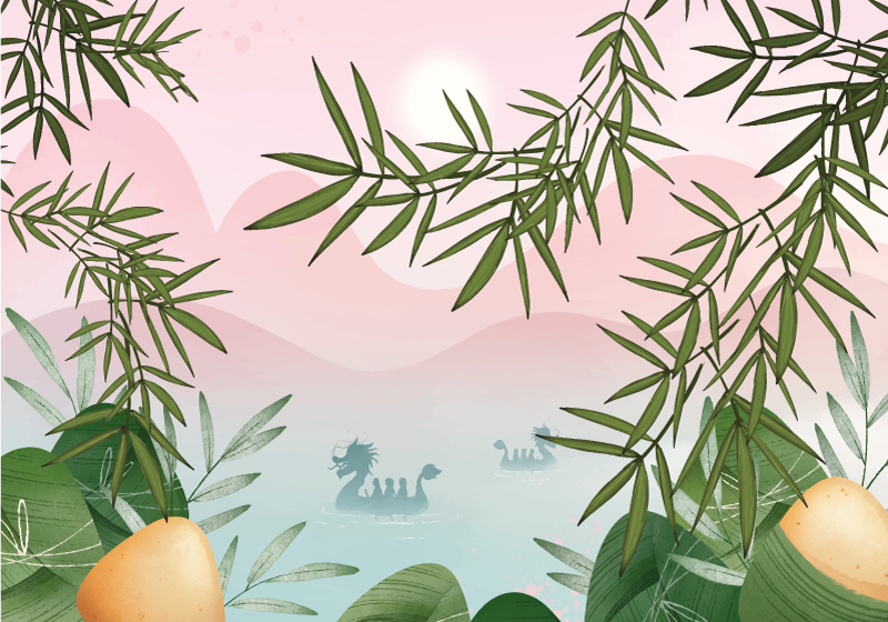 Kinder placemat betoverde jungle scène - TenStickers