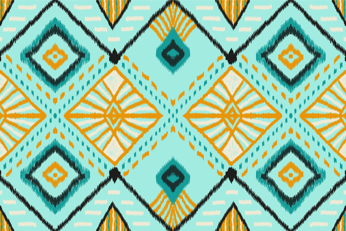 Placemat abstract geometrisch motief - TenStickers