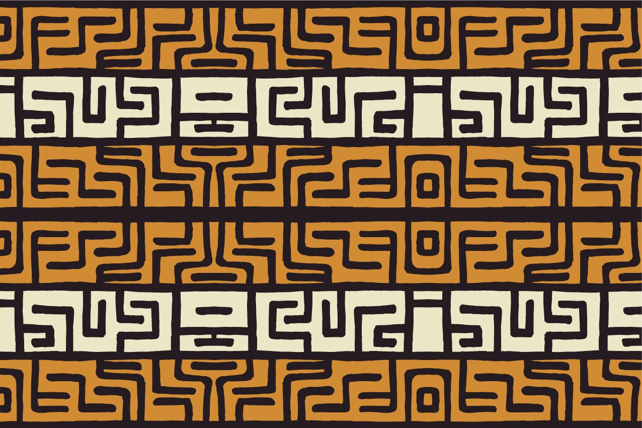 Placemat abstract patroonoppervlak - TenStickers