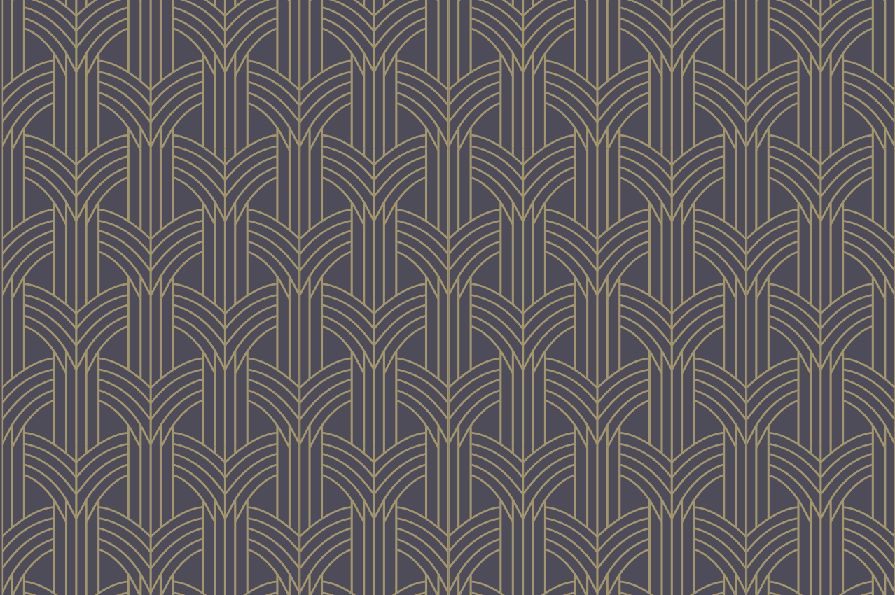 Placemat stijlvol geometrisch element - TenStickers