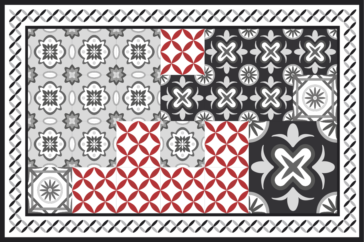 Placemat met verfijnde textuur oppervlak - TenStickers