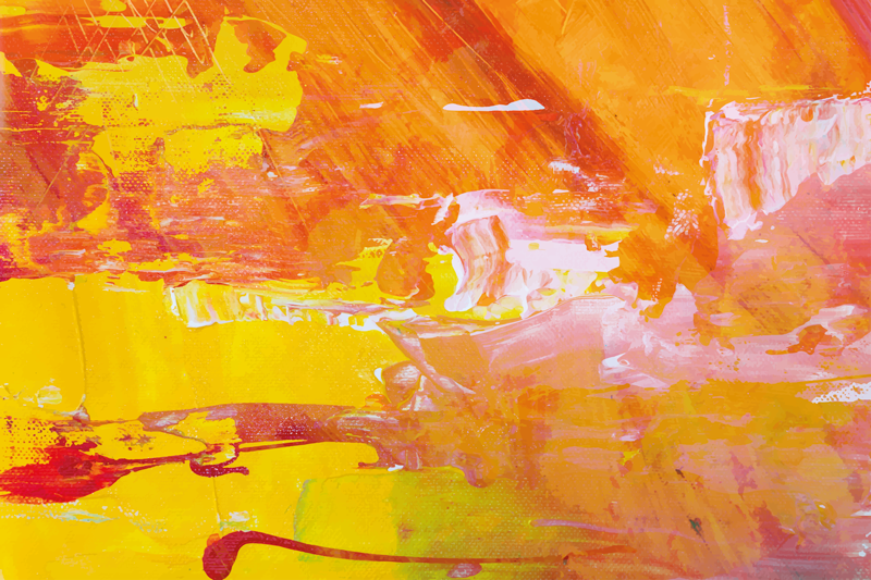 Placemat abstract kleurenswirls - TenStickers