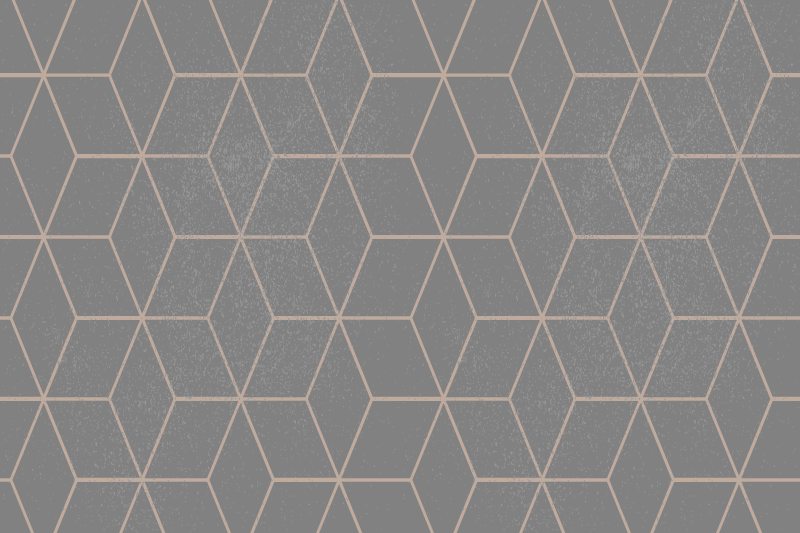 Placemat hexagonaal patroon oppervlak - TenStickers