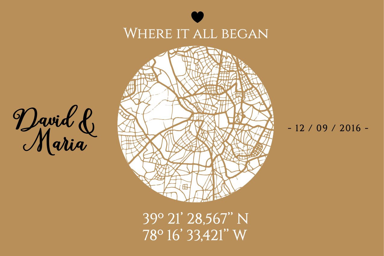 Originele placemat waar het allemaal begon - TenStickers