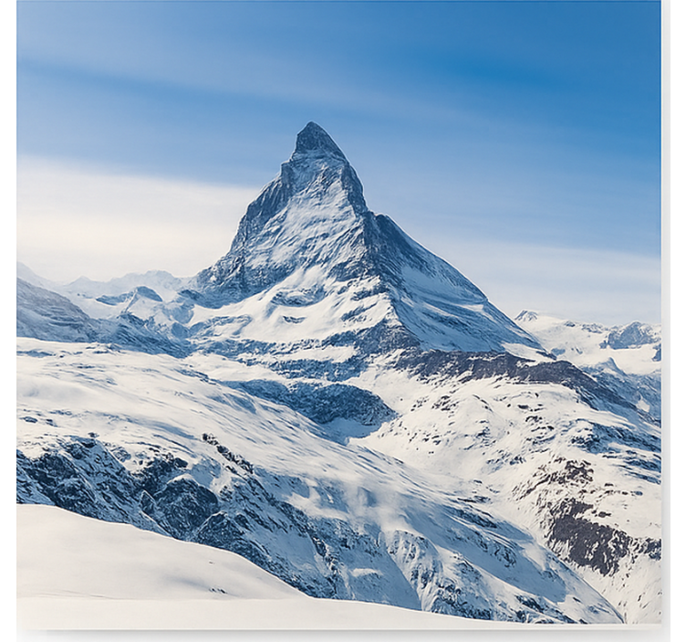 Matterhorn, zwitserland fotobehang bergen - TenStickers