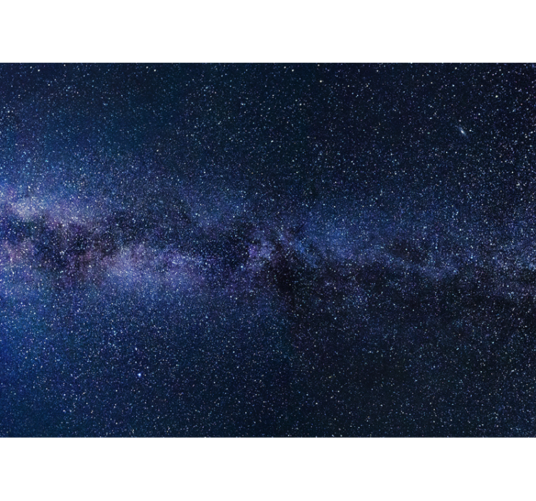 Fotobehang diepe in de nacht slaapkamer - TenStickers