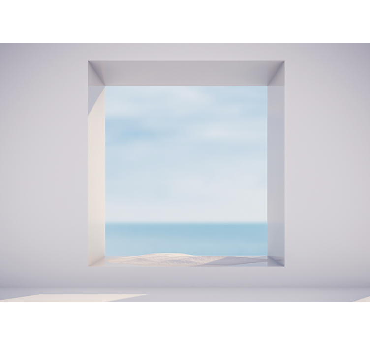 Fototapet landschap rustige zeezicht - TenStickers