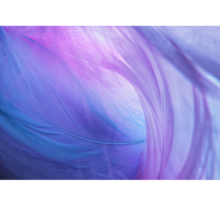 Zachte kleur golven abstract fotobehang - TenStickers