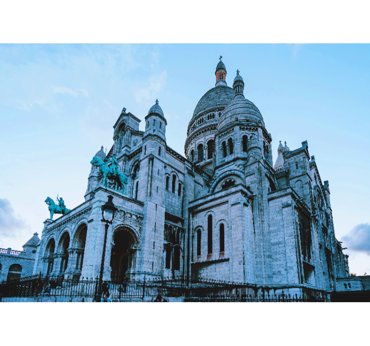 SacrÉ-cŒur basiliek fotobehang Parijs - TenStickers