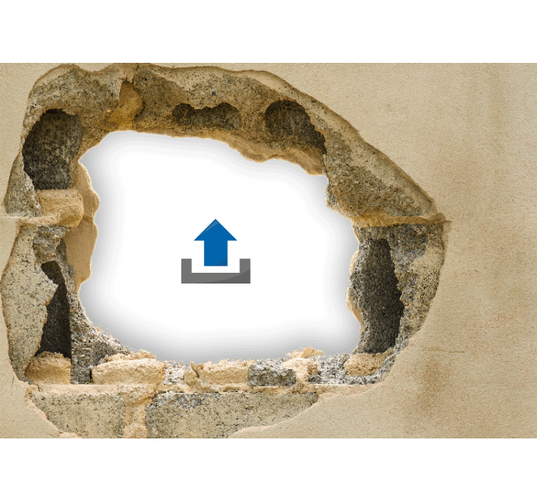 Dolfijn onderwater scene fotobehang zee - TenStickers