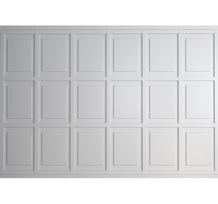 Fotobehang bakstenen elegant paneelontwerp - TenStickers