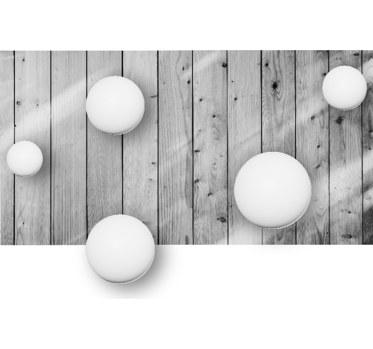 Fotobehang patronen geometrische bol arrangement - TenStickers