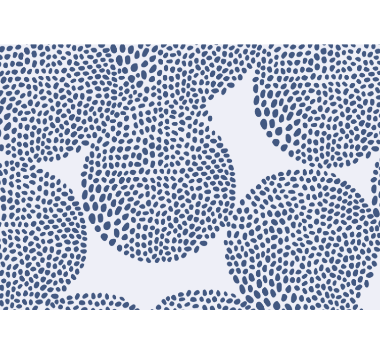 Fotobehang patronen organisch vorm patroon - TenStickers